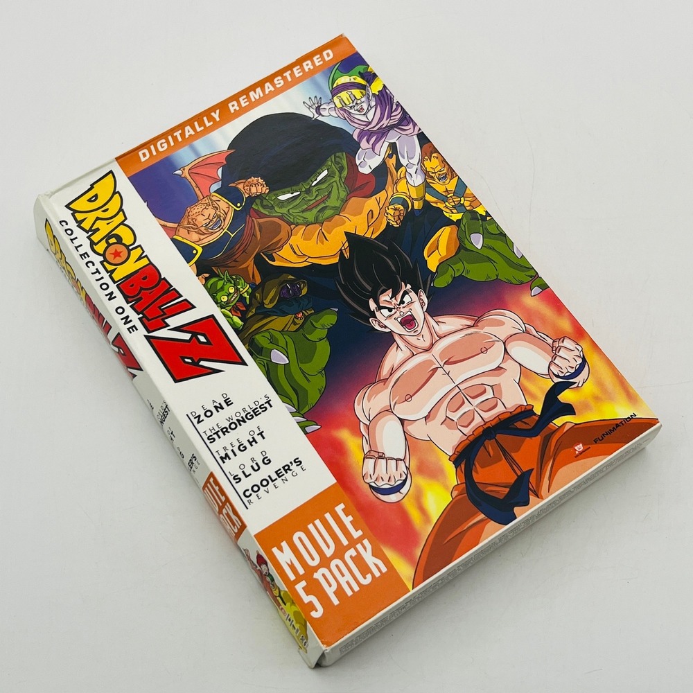 Dragon Ball Z Movie Collection One 5 Pack DVD Digitally Remastered Funimation